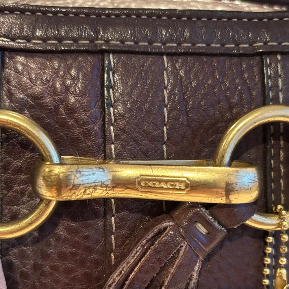 Vintage Coach 2006 Hamptons Leather Satchel - Picture 3 of 16